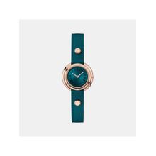 Furla Women Quartz Green Dial Analog Leather Watch Ww00031002L3 (M)