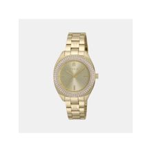 Furla Women Quartz Gold Dial Analog Polished Watch Ww00038003L2 (M)