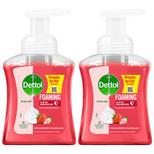 Dettol Strawberry Fragrance Foaming Handwash Pump (Pack of 2)