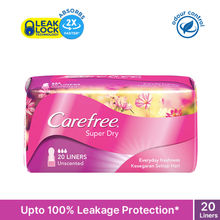 Carefree Super Dry Panty Liners (20 Pieces)