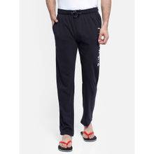 Free Authority Friends featured Black Trackpant for Men