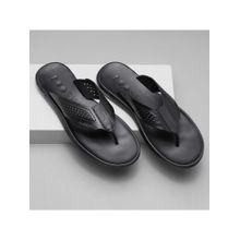 Ruosh The James Black Men Casual Slipper Flipflops