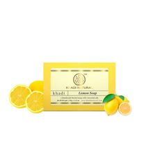 Khadi Natural Lemon Handmade Soap Antioxidant