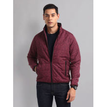 AD By Arvind Typography Print Polyester Jacket