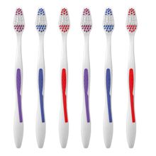 Aquawhite Max Clean Plus Toothbrush - Soft Bristles (Pack of 6)