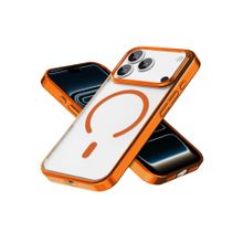 GRIPP Glacier Slim MagSafe Case for iPhone 17 Pro Max Back Cover- Orange (GR-IP17PM-MGLCORG)