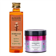 Auravedic Kumkumadi Tailam Kumkumadi Face Oil & Kumkumadi Gel With Kumkumadi Oil