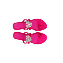 PREET KAUR Fuchsia Pink Heart Flats