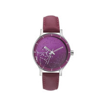 Fastrack Watches NN6192SL01 Purple Dial Analog Watch For Women NN6192SL01