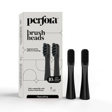 Perfora Brush Head Refill (Set Of 2) - Charcoal Grey