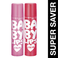 Maybelline New York Baby Lips Color Balm - Pink Lolita + Cherry Kiss