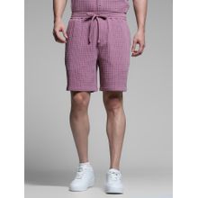 Jack & Jones Regular Fit Purple Shorts