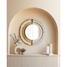 Studio Ekasth Thikri Mosaic Mirror