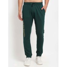 Club York Men Green Printed Joggers