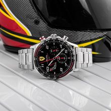 Scuderia Ferrari Pilota Evo 0830720 Black Dial Analog Watch For Men