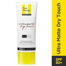 SunScoop Ultra Matte Dry Touch Cream Face Sunscreen SPF 50 PA+++ - Broad Spectrum, UV, No White Cast