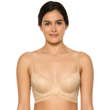 Wacoal Polyester Padded Underwired Seamless Bra -LB4815 - Nude