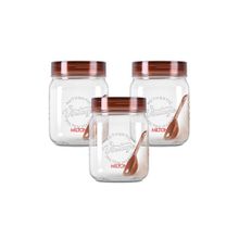 Milton Vintage Airtight Containers with Spoons (Pack Of 3)