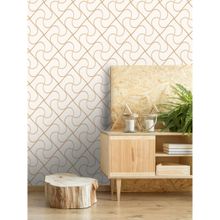 Excel Wallpaper Knot Of Infinity In Beige