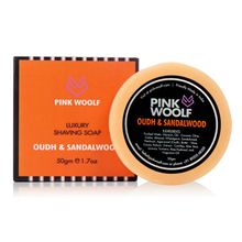 Pink Woolf Luxury Shaving Soap - Refill (Oudh & Sandalwood)