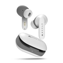 Boult Audio AirBass Y1 TWS Earbuds, 40H Playtime, Pro+ Calling, Type-C Fast Charging (White)