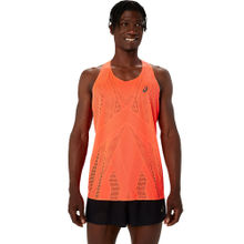 ASICS Meta Run Men Coral Sleeveless Tank