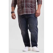 Snitch Charcoal Mid Rise Slim Fit Plus Size Jeans
