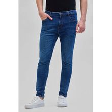 Snitch Navy Blue Skinny Fit Jeans