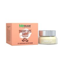 Cosmetofood Bioglam Smoky Lips Coffee Mocha Lip Lightening Sleeping Mask For Dead Skin Cell Removal