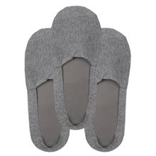 Toffcraft Lyon Dark Grey Loafer Socks (Pack of 3)