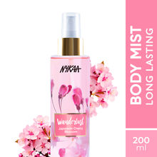 Wanderlust Japanese Cherry Blossom Floral Perfume Mist with Sakura & Musk for Body & Hair