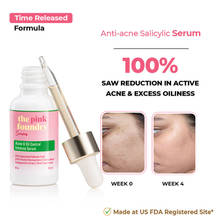 The Pink Foundry Acne & Oil Control Intense Face Serum with 2% Salicylic Acid