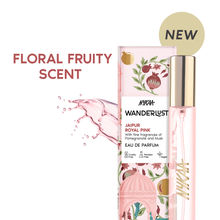 Wanderlust Jaipur Royal Pink Floral Fruity Fragrance EDP For Women- Mini Travel Size Perfume
