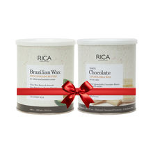 Rica White Chocolate Liposoluble & Brazilian Stripless Hair Removal Wax - Pack of 2