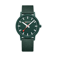 Mondaine Essence Eco-Friendly Analog Dial Color Green Unisex Watch - MS1.41160.LF