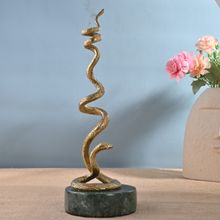 Gibox Medusa Candle Stand Aluminium Marble Base Reptile Design Votive Holdersation