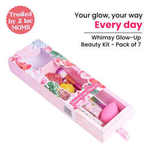 Whimsy Beauty Safe & Organic Glow-Up Beauty Makeup Kit For Preteen And Teen Girls (Pack Of 7)