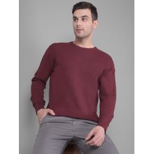 CRIMSOUNE CLUB Mens Maroon Sweater