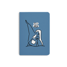 DailyObjects Fly High A5 Notebook Plain