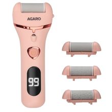 Agaro Callus Remover with 3 Interchangeable Head Rollers