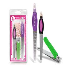 Majestique Nail Filers With Cuticle And Nail Clipper