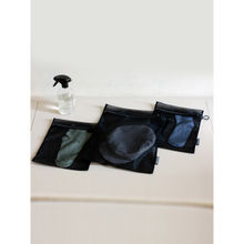 Brabantia Premium Laundry Clothes Washing Bag, 3 Pcs, Black