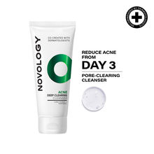 Novology Acne Clearing Cleanser For Acne, Whiteheads And Blackheads