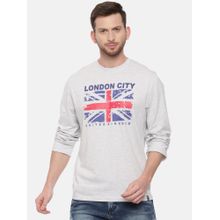 3PIN Men Cotton Grey London City Round Neck T-Shirt