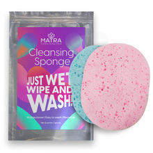 Matra Face Cleansing Sponge Pad Puff - Pack of 2