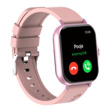 pTron Pulsefit P261 Bluetooth Calling Smartwatch, 1.7" Full Touch, HR Check, SpO2 & IP68 (Pink)