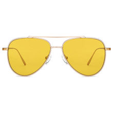 John Jacobs Yellow Aviator Sunglasses-JJ S11472L