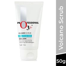 O3+ Volcano Scrub Normal To Oily Skin For Blackheads & Instant Brightening