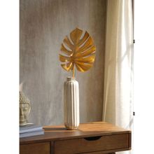 Pure Home + Living Brown Monstera Leaf Spray