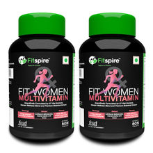 Fitspire Fit Women Multivitamin with Immunity Tablet- 60 Tablets Each (Pack 2)